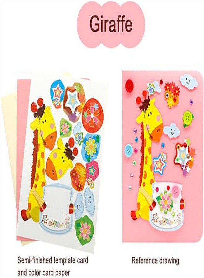 KASTWAVE DIY Handmade Greeting Cards, 3pcs Card Making Kits for Teacher's Day, Mother's Day Birthday Cards as Gift for Mother Father Brother Sister - Image 4