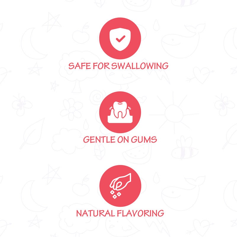 Friendly Organic 50ml Baby Toothpaste-100% Foodgrade Raspberry - Image 5