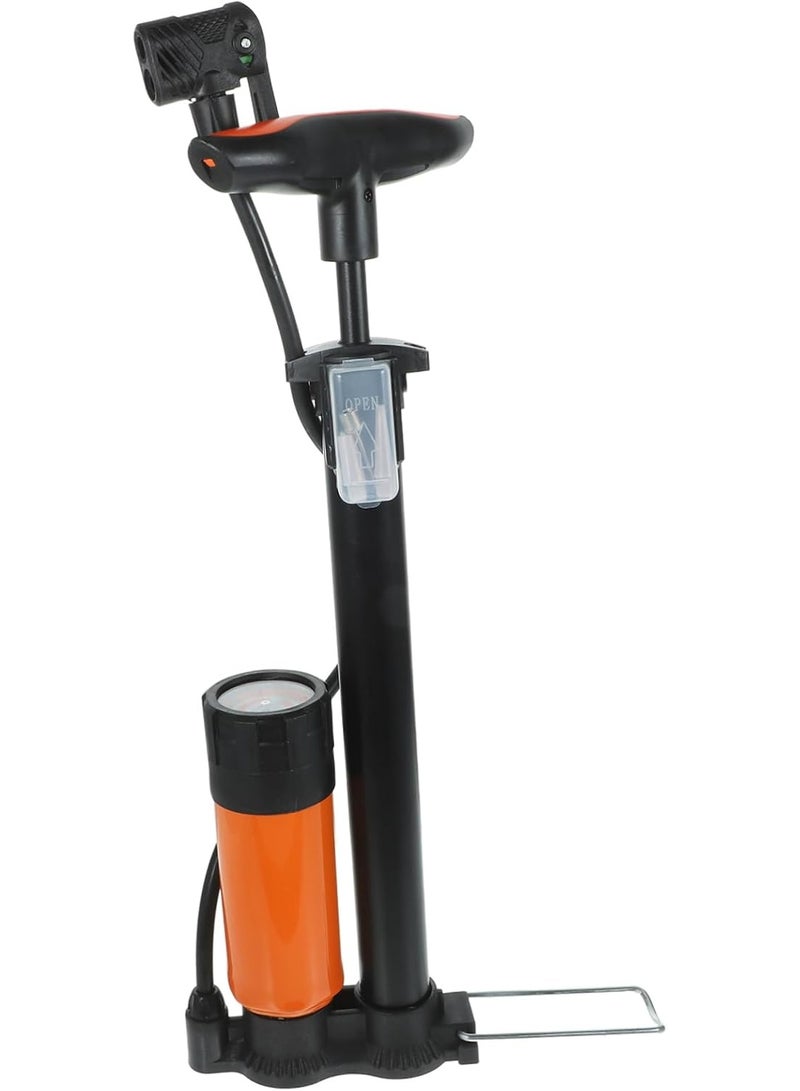 BP Cycle Pump Portable Tire Inflator High Pressure for Bikes Balls Motorcycles Lightweight Design - Image 1