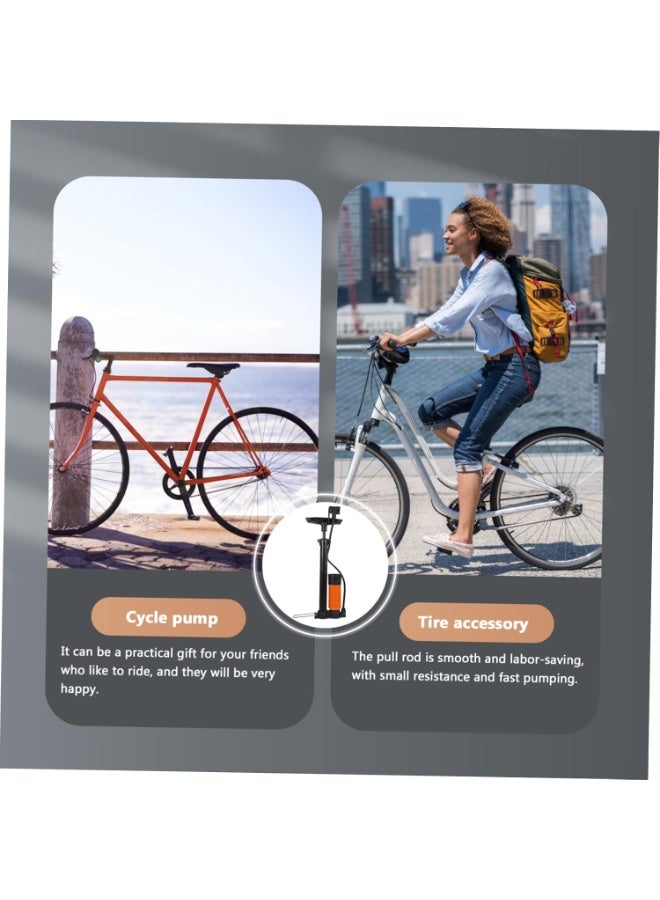 BP Cycle Pump Portable Tire Inflator High Pressure for Bikes Balls Motorcycles Lightweight Design - Image 5