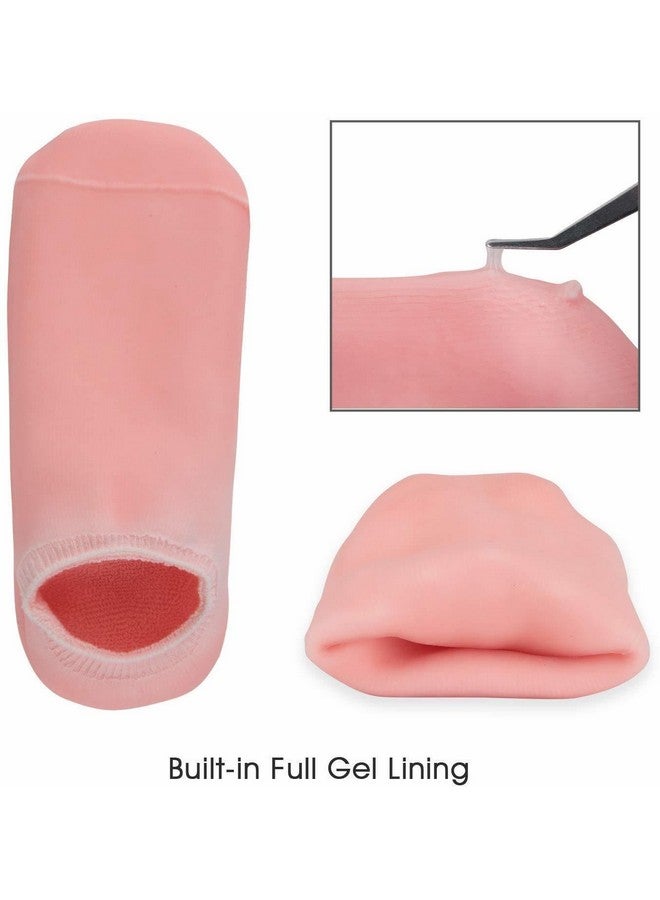 Rhonnium Silicone Socks For Women, Moisturizing Foot Socks - Image 3