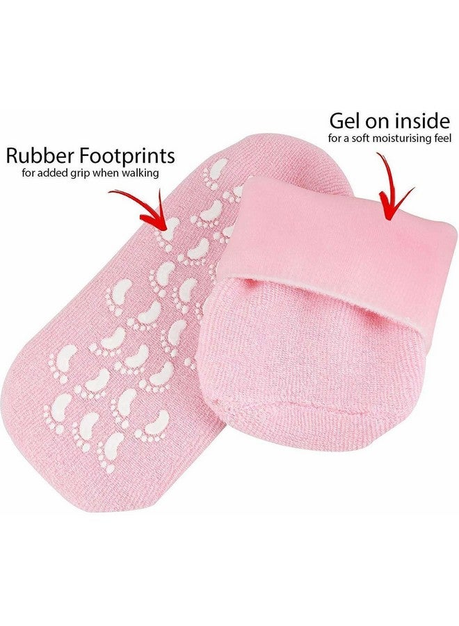 Rhonnium Silicone Socks For Women, Moisturizing Foot Socks - Image 4