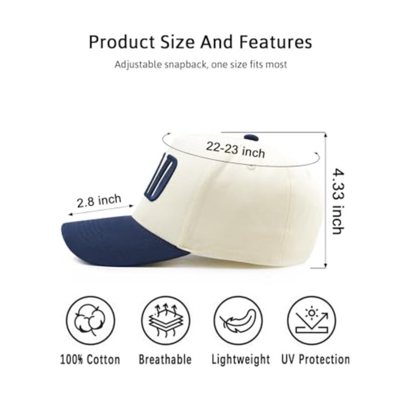Dad Hats for Men, Vintage Two Tone Hat, New Dad Gifts for Husband, Fathers Day Birthday Gifts from Daughter Son Wife - Image 5