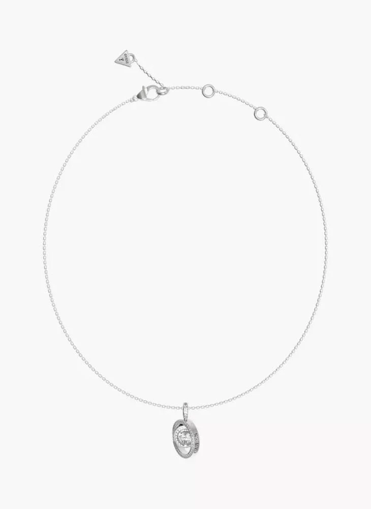 GUESS Crystal Detail Long Necklace