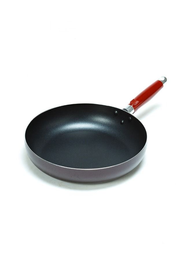 Badraig - 2-Piece Non-Stick Frying Pan Set Black/Red Big Frying Pan (26), Medium Frying Pan (22) - Image 1