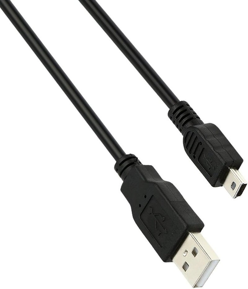 كابل USB للطاقة والبيانات من لحاسبات تيكساس إنسترومنتس الرسومية، أسود - Image 1