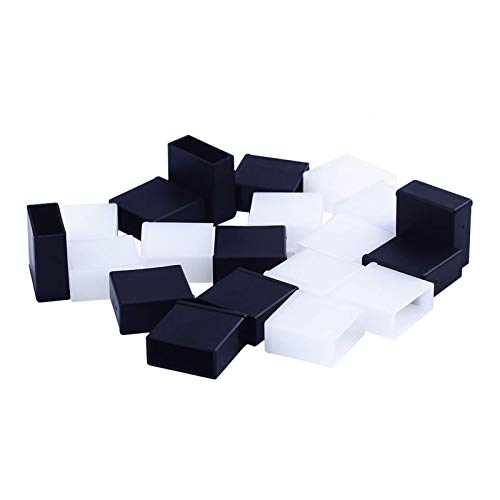 BUSHIBU USB Cover Cap, 20 Pcs Black Clear Plastic USB A Male Anti-Dust Plug Cover - Image 1