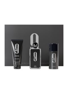 Gift Set 9 Pm Eau De Parfum 100 Ml + Deodorant 150 Ml + Shower Gel 150 Ml, Perfume Gift Set For Men