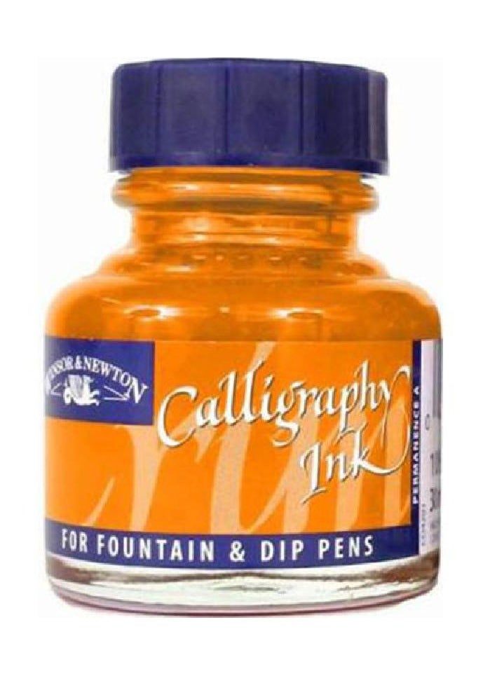 WINSOR & NEWTON Ink for Calligraphy Pen Yellow