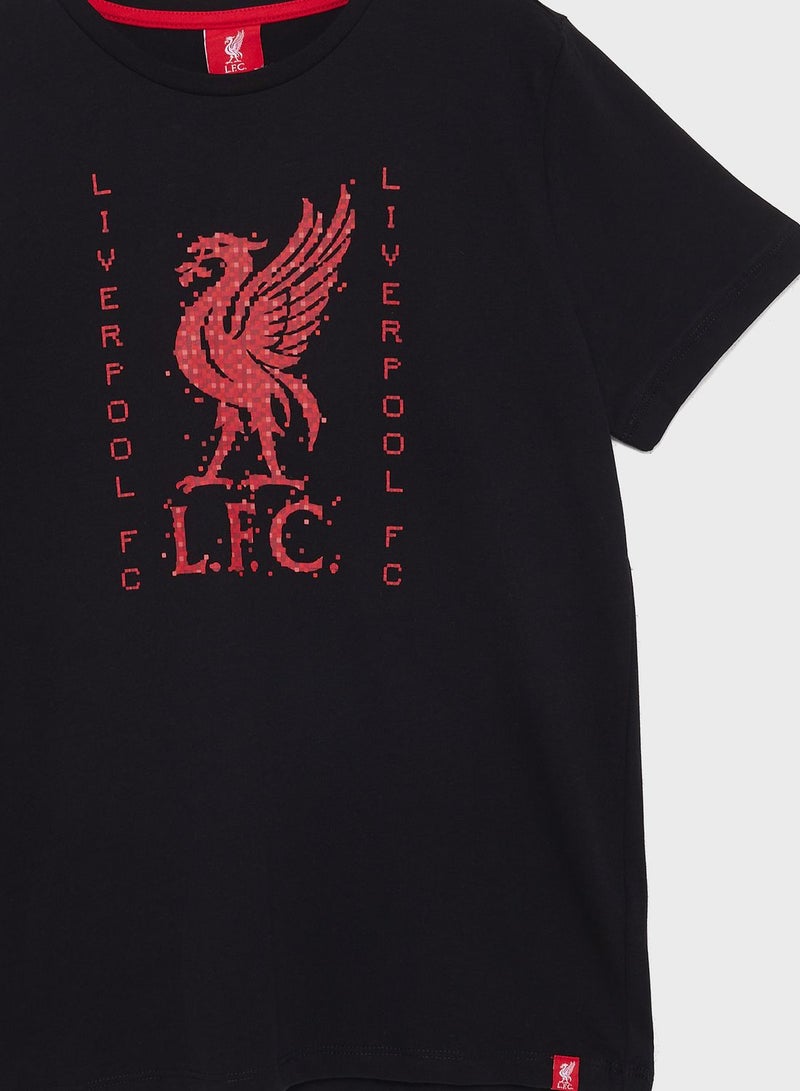 ليفربول اف سي تيشيرت بيكسل ليفربول للأطفال - Image 3