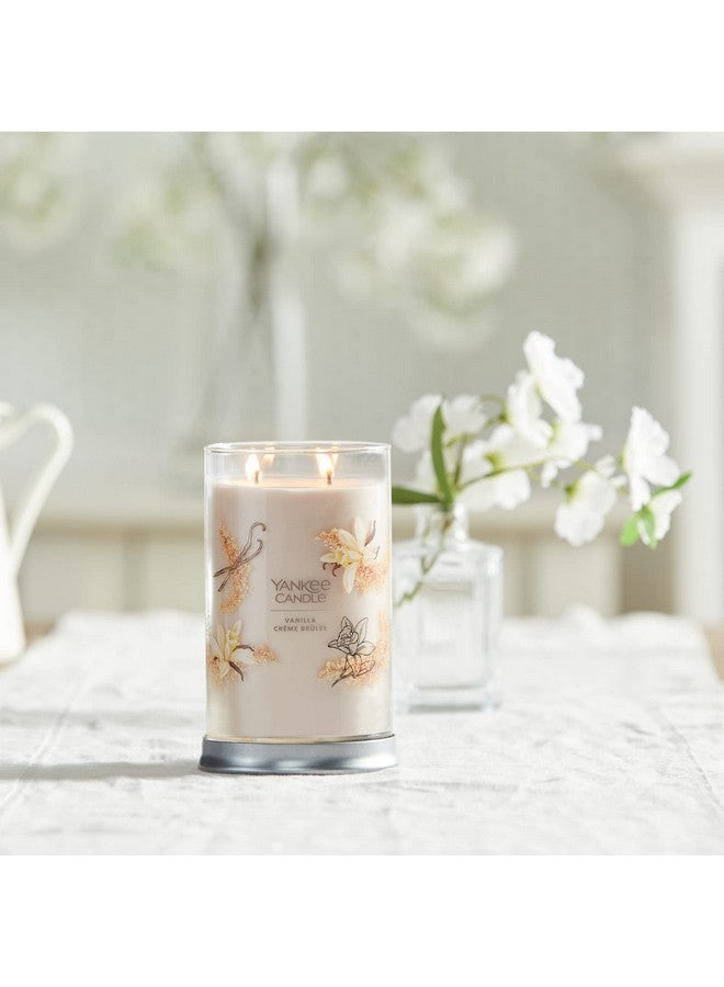 Yankee Candle Vanilla Crème Brûlée Scented, Signature 20oz Large Tumbler 2-Wick Candle, Over 60 Hours of Burn Time, Ideal for Decoration and Aromatherapy - Image 3