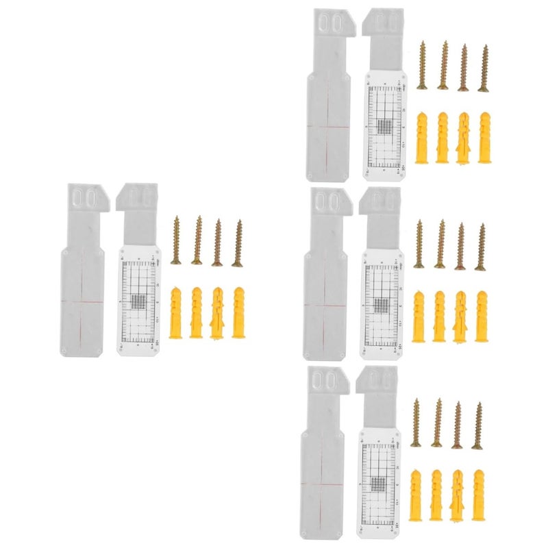 4 Pcs Crack Ruler Set for Accurate Crack Measurement Portable Measuring Tool for Professionals - Image 1