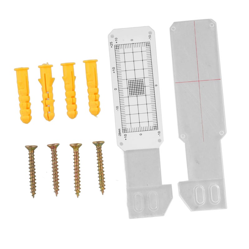 4 Pcs Crack Ruler Set for Accurate Crack Measurement Portable Measuring Tool for Professionals - Image 3