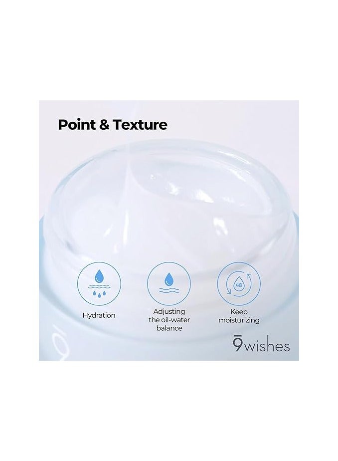 9WISHES Ampule Cream Hydra, 1.7 Fl Oz 50 Ml - Image 3