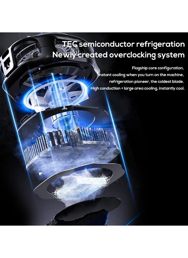 Memo Mobile Phone Cooler for Game Fan PUBG, Designed iPhone 12/13 Series, Live Streaming and Vlog, Semiconductor Heatsink Without Noise iOS Android, ipad Tablet  - Image 5