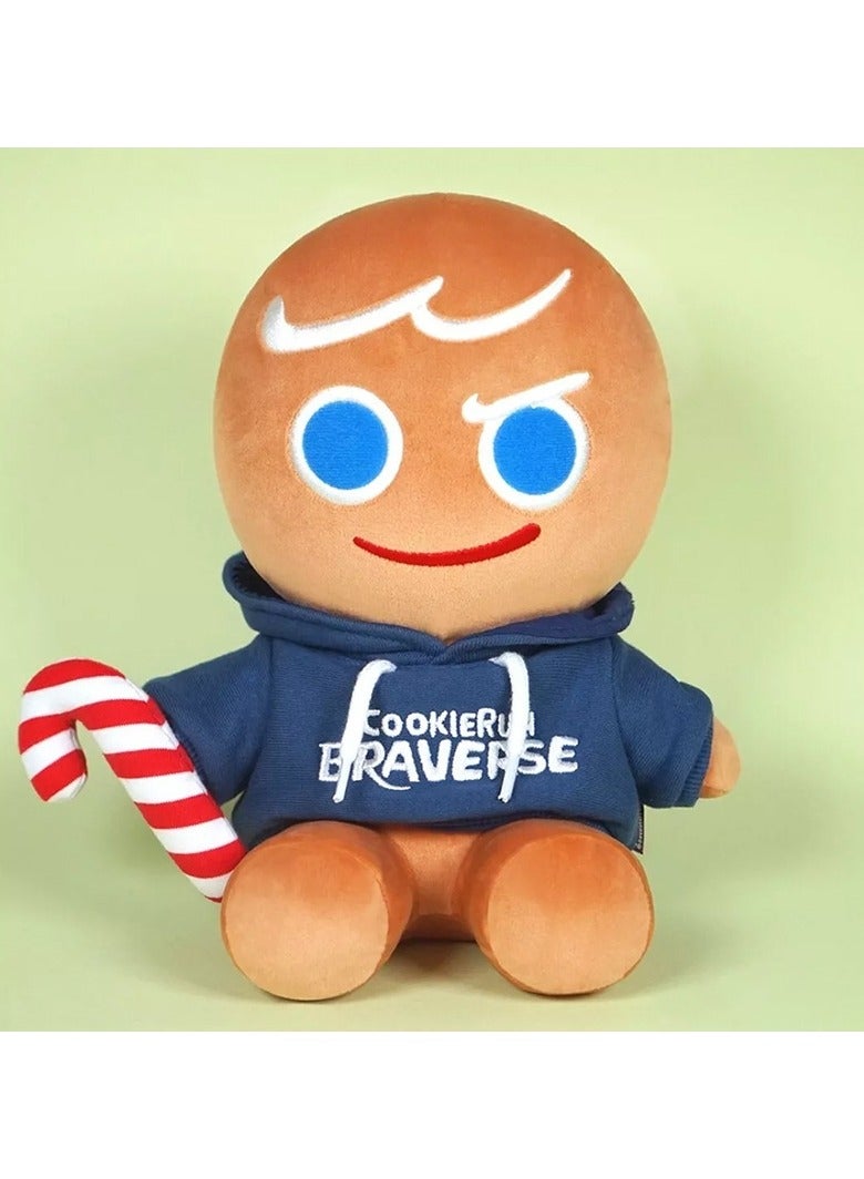 عام جديد الزنجبيل شجاع البسكويت باركور المملكة الكرتون دمية أفخم لعبة محشوة دمية هدية (25cm)