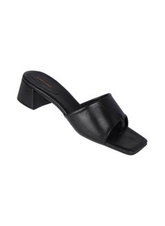 CARRANO Carrano Ladies Open Mule Classic  Leather Block Heel 155350 Cab0902  - Image 1