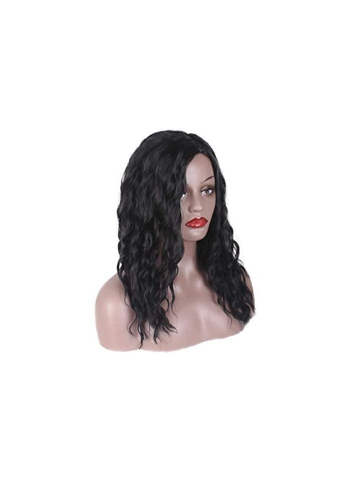 High Temperature Silk Black Small Curly Long Curly Hair Black Wig - pzsku/Z162EF5F751258258DDE0Z/45/_/1721213314/50053e7f-d10d-4325-83bd-0a42dfb373ba