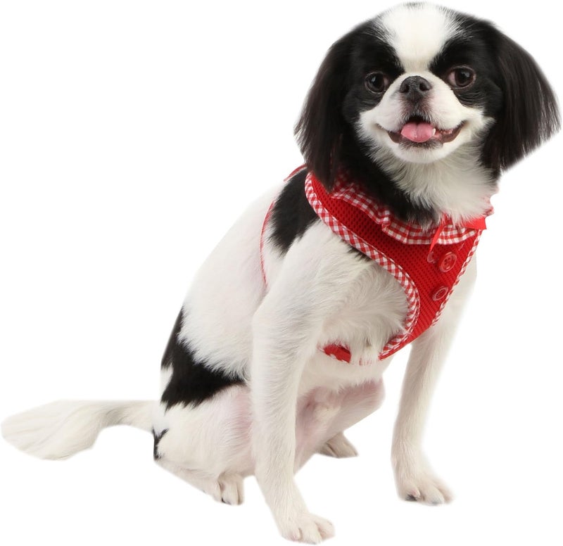 Puppia Vivien Harness, S, Red - Image 4
