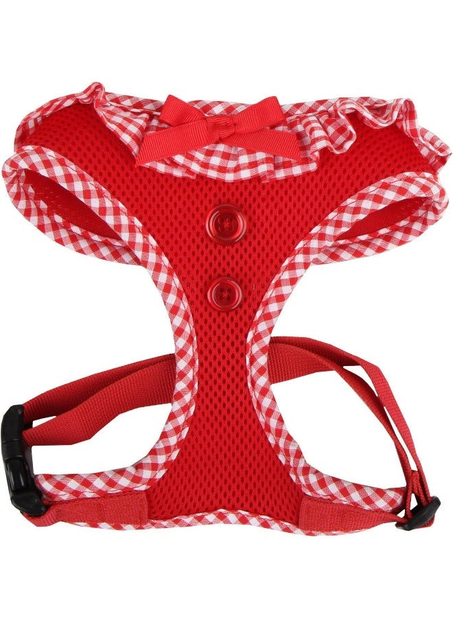 Puppia Vivien Harness, S, Red - Image 1