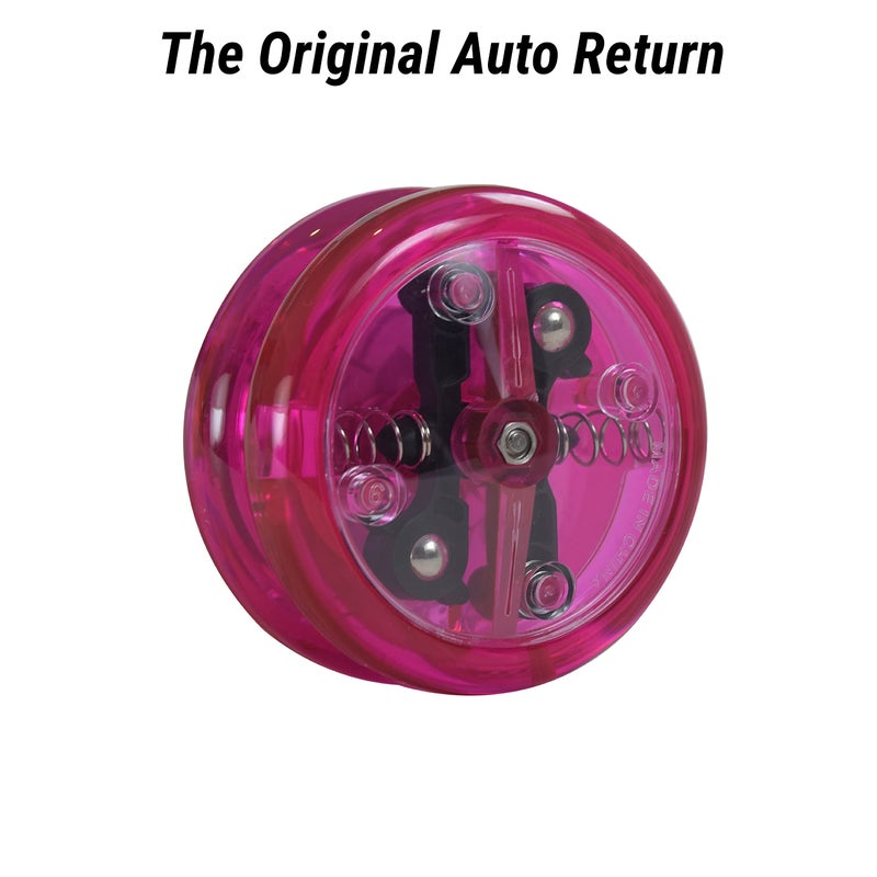 Yomega The Original Brain - Professional Yoyo for Kids and Beginners  Responsive Auto Return Yo Yo Best for String Tricks + Extra 2 Strings & 3 Month Warranty (Pink) - Image 3