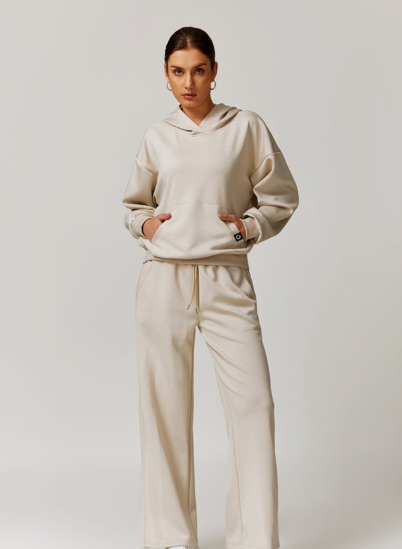 KAWN.YOGA Womens Loose Fit Hoodie - Image 1