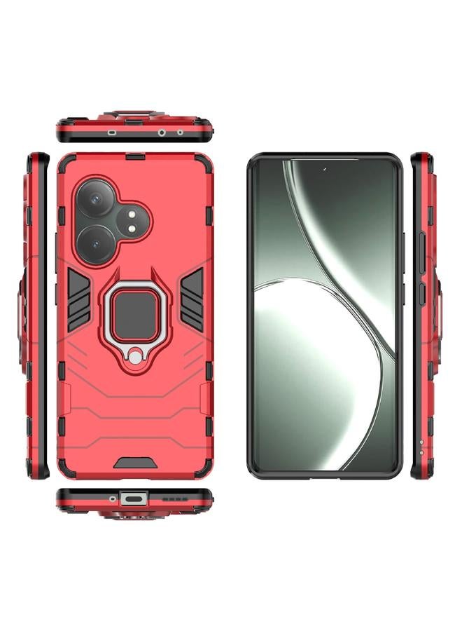 اس-توب جراب هاتف Realme GT Neo6 SE مقاوم للصدمات من البولي كربونات + جراب هاتف مزود بحامل من مادة TPU - Image 3