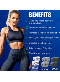 Generic Jaw Exerciser for Men & Women-3 Resistance Levels Jawline Exerciser For Beginner  - Image 3
