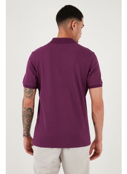 Buratti Cotton Regular Fit Zippered Polo Neck T Shirt Men's Polo Neck T Shirt 5902915  - Image 5