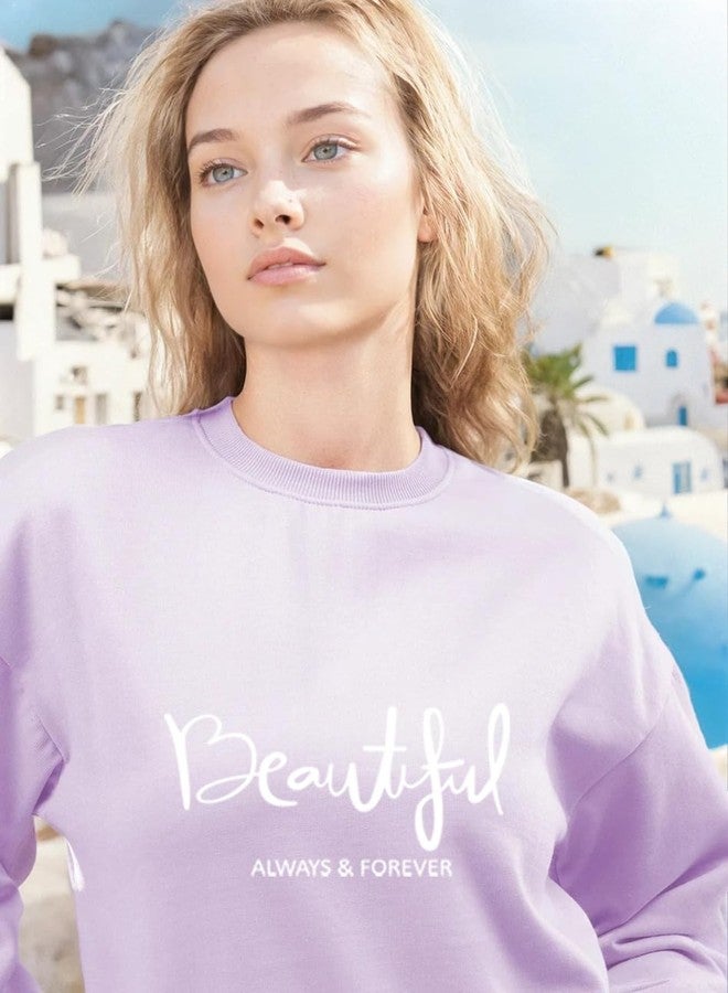 KOTTY Women Full Sleeve Round Neck Printed Sweatshirt - Image 5