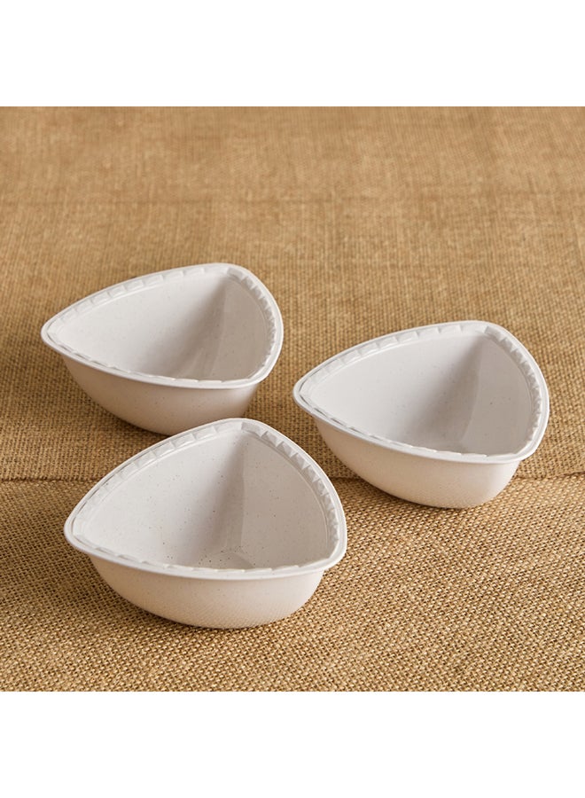 Home Box Rice Husk 3-Piece Bowl Set 13 x 5.5 x 13 cm  - Image 2