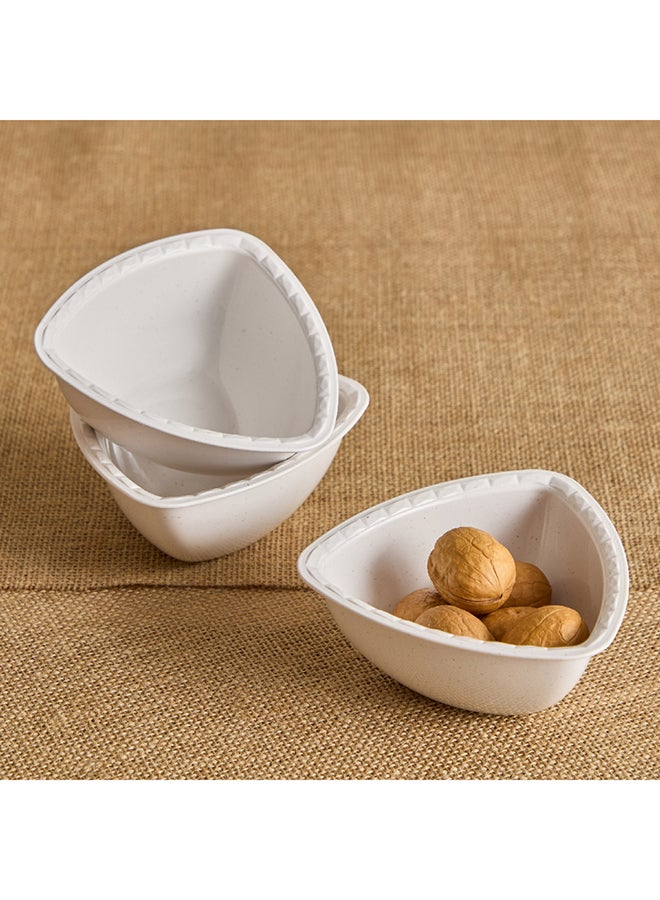 Home Box Rice Husk 3-Piece Bowl Set 13 x 5.5 x 13 cm  - Image 1
