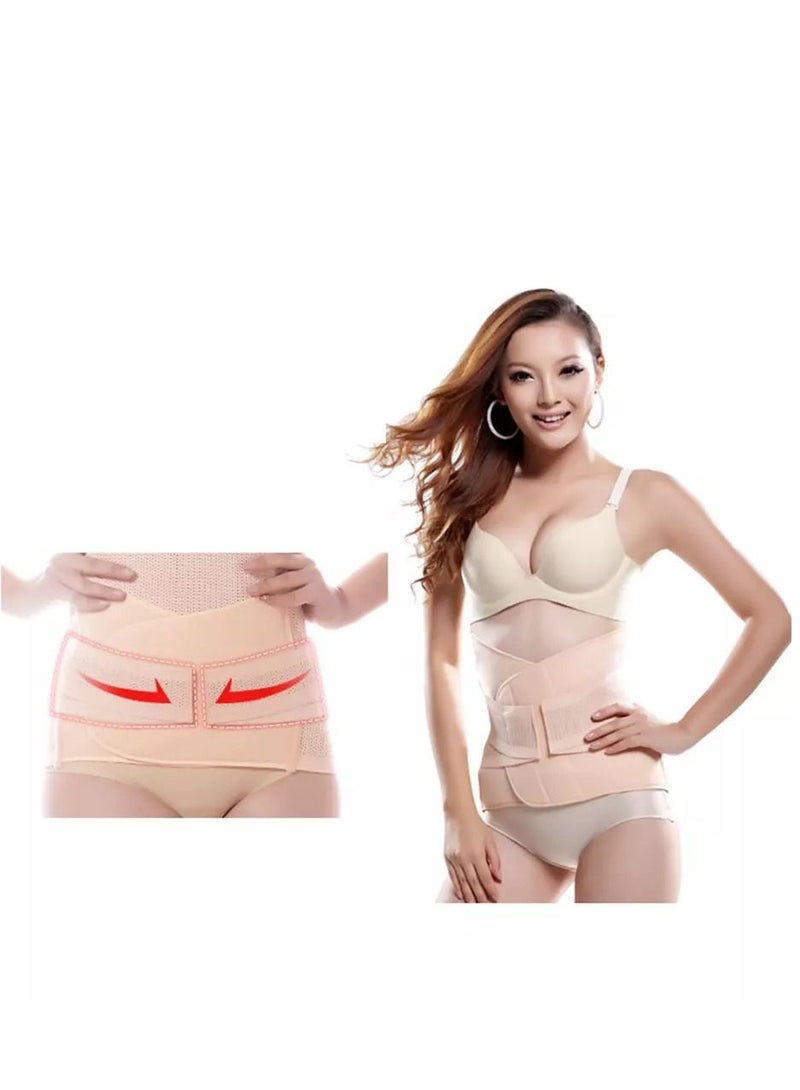 مشد البطن بعد الولادة يمنع الترهلات ويقلل احتباس السوائل ثلاث قطعه مقاس XL - Image 5