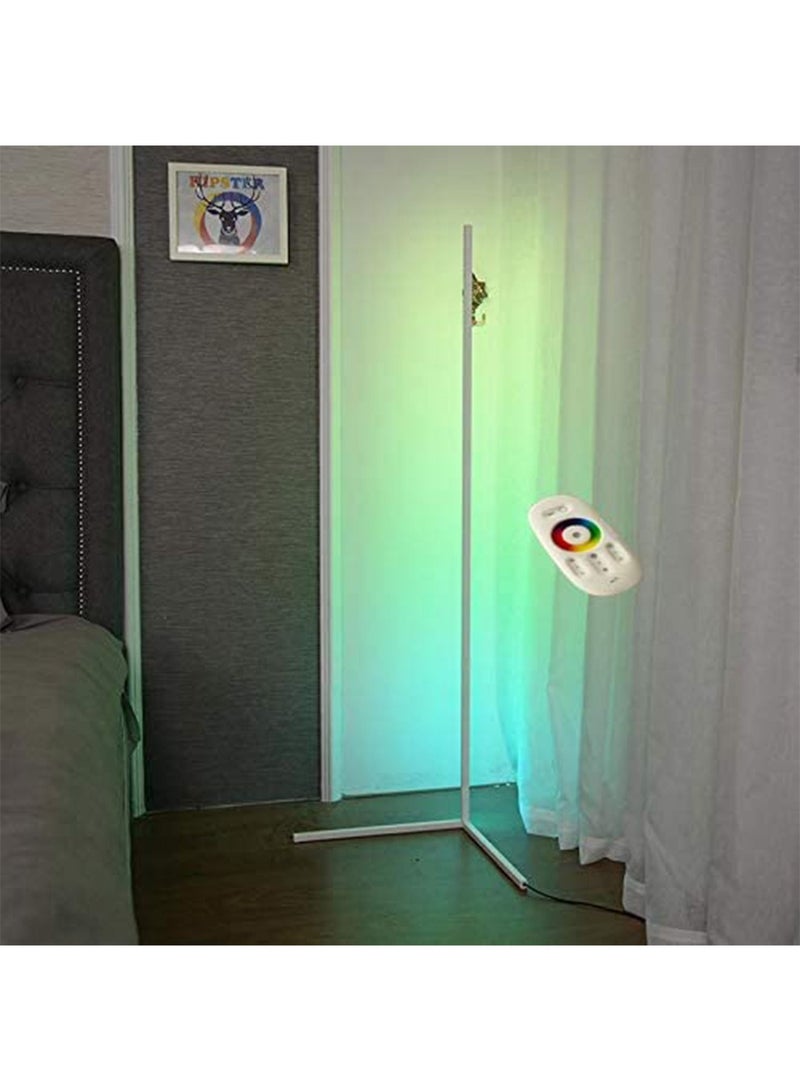 GT-Wheel Smart RGB Floor Lamp LED Corner with Remote Control Colour Changing Bar Atmosphere Standing Lamp - Image 1