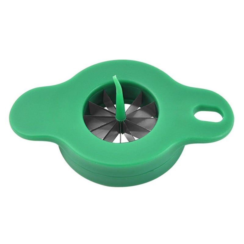 Stainless Steel Green Multi Blade Scallion Cutter Professional Onion And Vegetable Slicing Shredder For Home Kitchen Cooking - Image 2