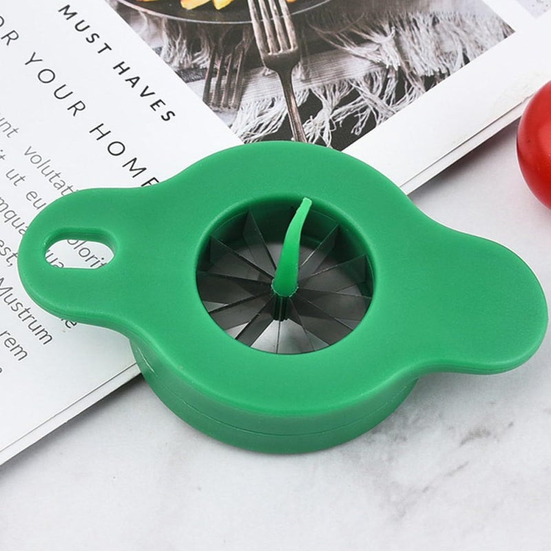Stainless Steel Green Multi Blade Scallion Cutter Professional Onion And Vegetable Slicing Shredder For Home Kitchen Cooking - Image 5