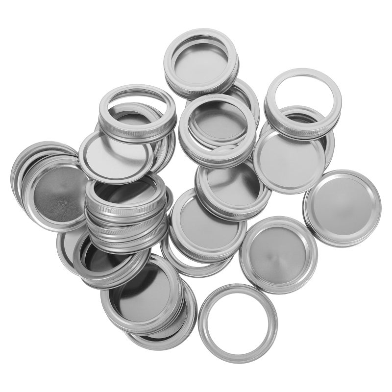 Sets of Wide Mouth 70mm Jar Lids and for Canning Reusable Jar Lids and Bands Kit Large Covers for Canning Supplies - Image 5