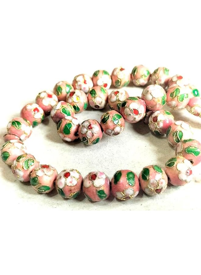 Top Quality Cloisonne Rosary ,Red , 33 Beads - Image 2