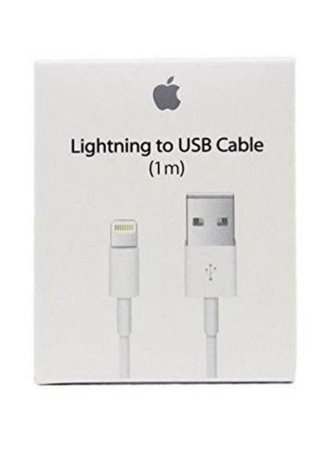 Apple Lightning To USB Cable - 1 Meter White - Image 2