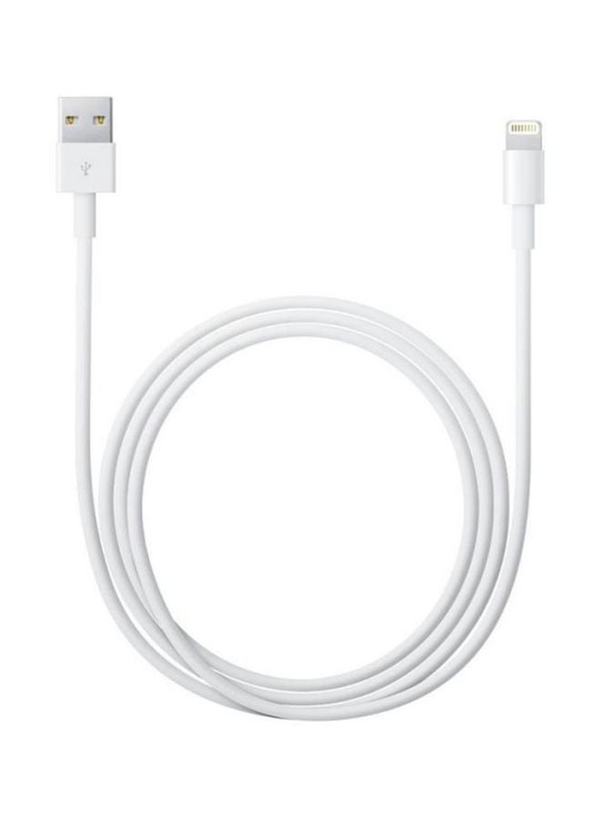 Apple Lightning To USB Cable - 1 Meter White - Image 1