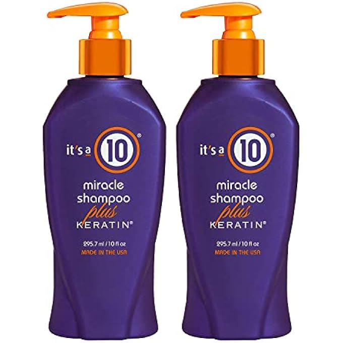 It's a 10 MIRACLE SHAMPOO PLUS KERATIN 10 OZ - 2 PACK - Image 1