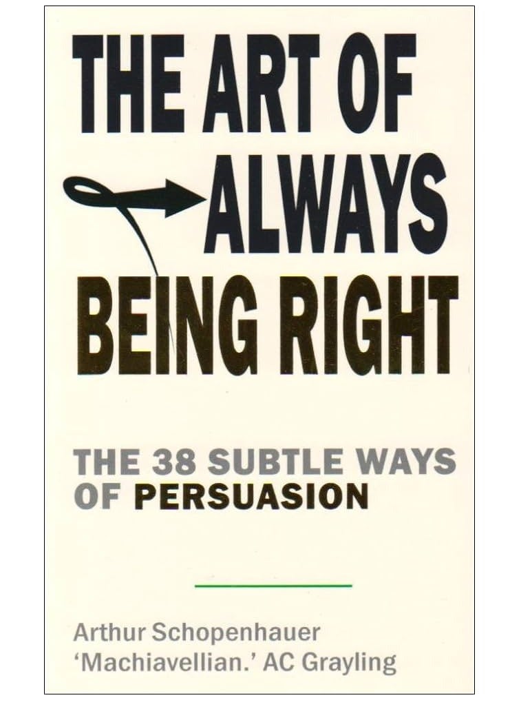 The Art of Being Right