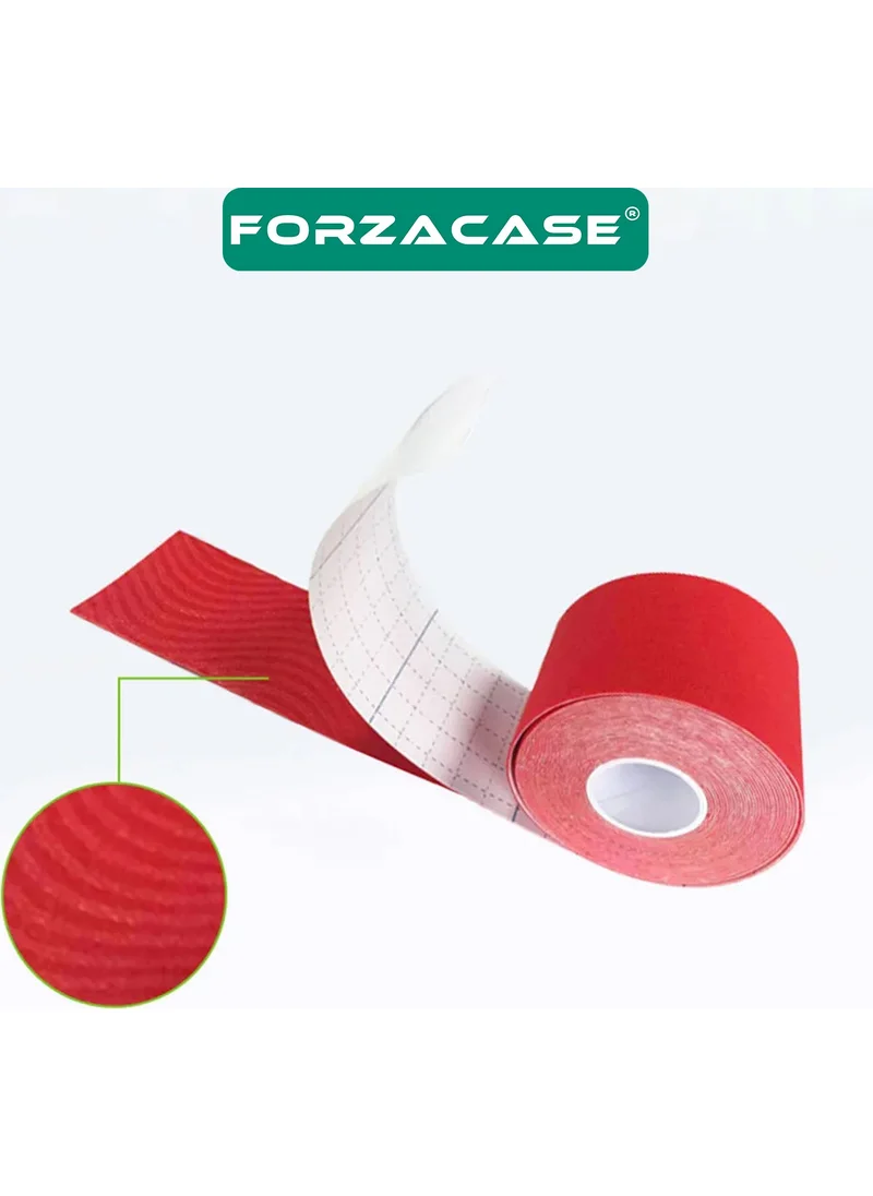 Forzacase Waterproof Cotton Athlete Pain-Tape Kinesiology Tape (5m x 5cm) - FC258