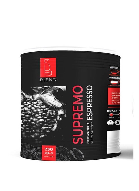 Espresso Supremo Ground 250 grams