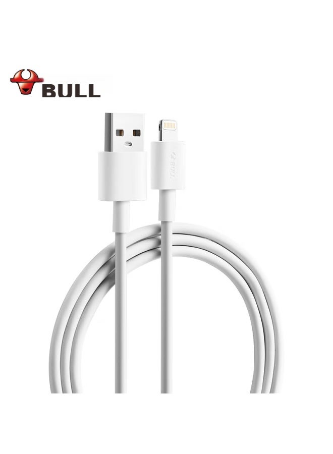 bull Mfi Certified Chip Apple Data Cable, 1.8 Meters, Compatible With Iphone 13 Pro Max/12/11/se3, Lightning Charger, Power Cord - Image 5