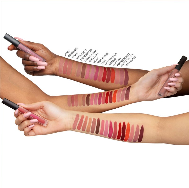 Huda Trophy Wife - Huda Beauty Liquid Matte Lipstick - Image 3