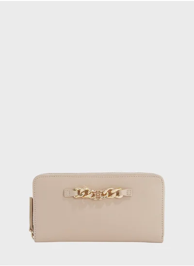 TOMMY HILFIGER Luxe Zip Around Large Clutch