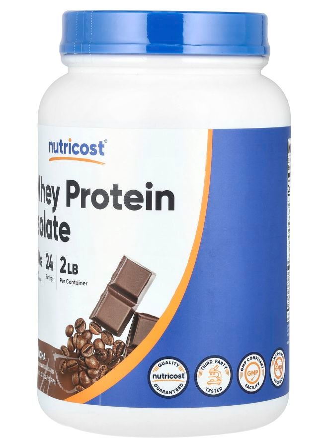 Nutricost Whey Protein Isolate Mocha 2 lb (907 g) - Image 2