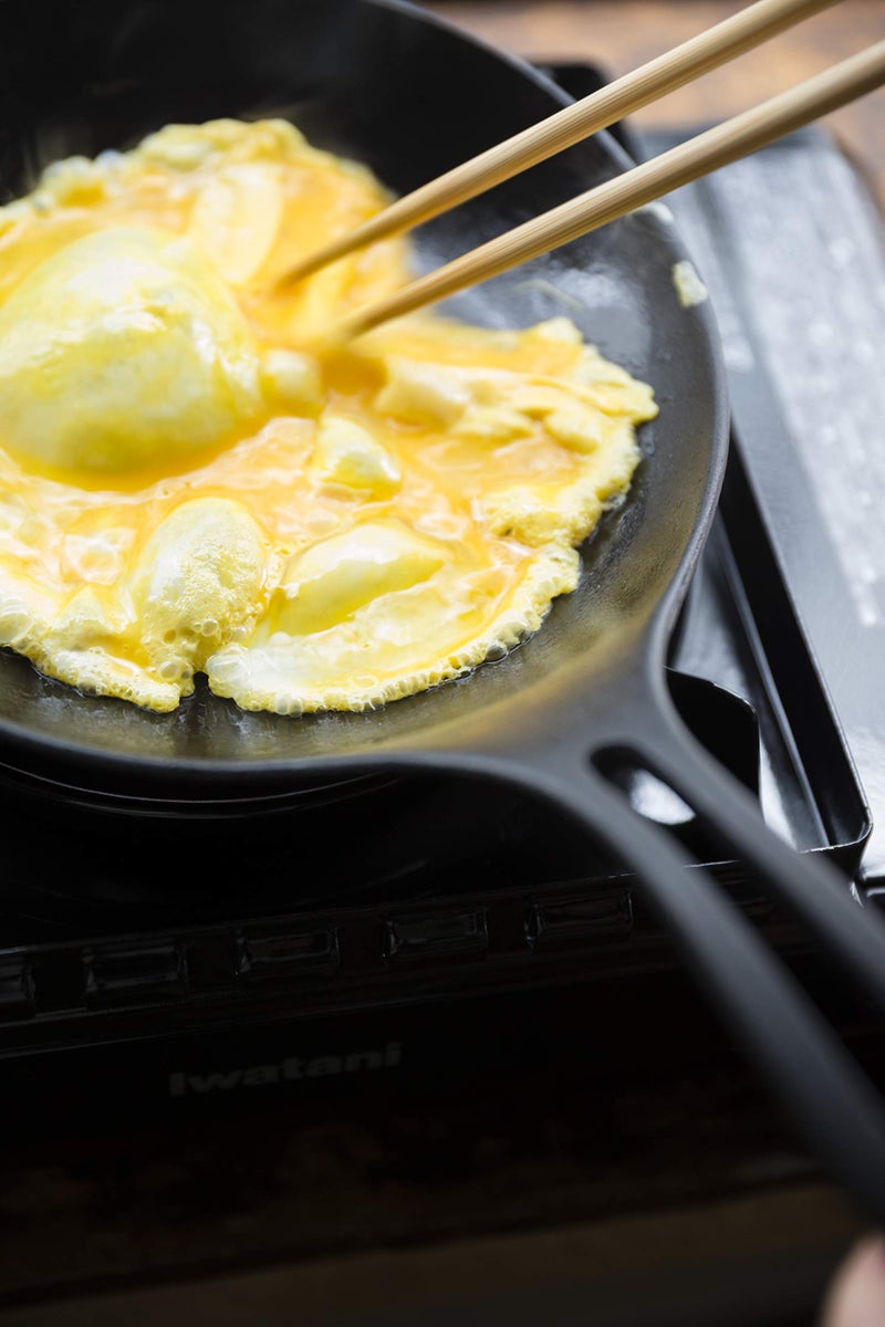 Iwachu 24601 Omelet 24, Black Baking, Inner Diameter: 9.3 inches (23.5 cm), Induction Compatible, Frying Pan, Nanbu Ironware - Image 2