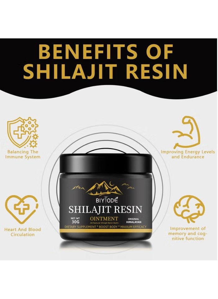 BIYODE - Shilajit Pure Himalayan Organic Shilajit Resin - Image 1